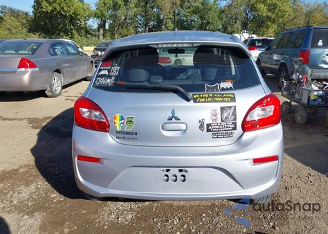2017 Mitsubishi Mirage Es z USA, uszkodzony, nr VIN ML32A3HJ9HH000941